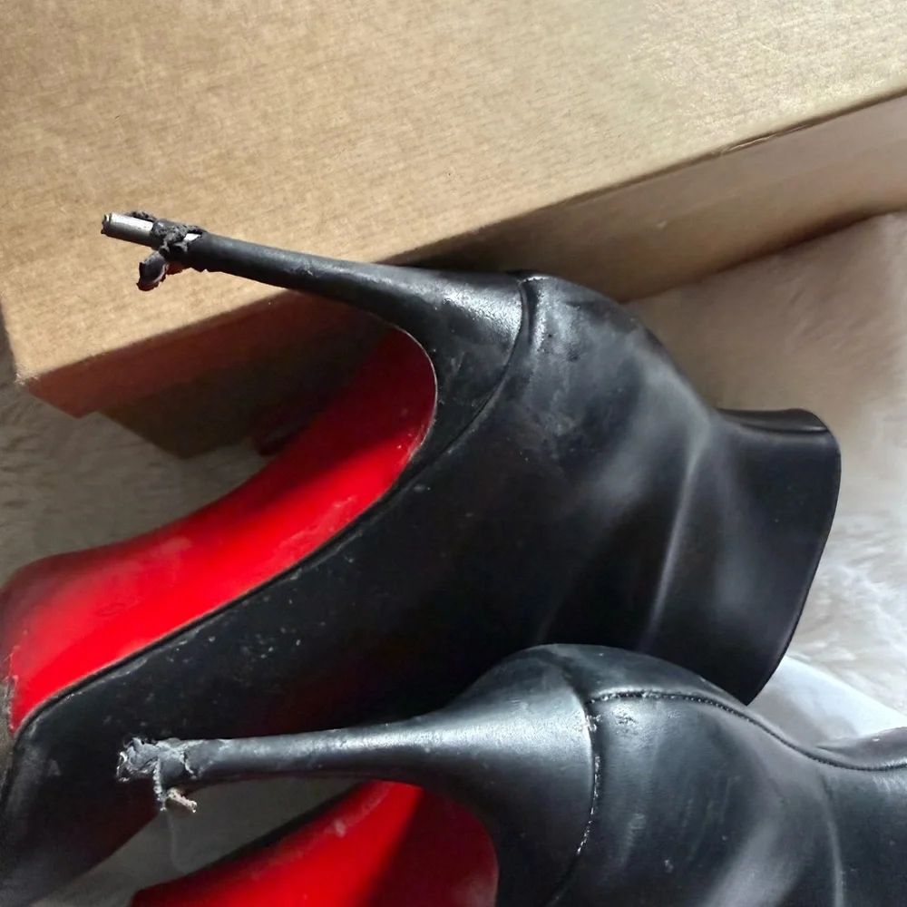 Authentic Christian Louboutin So Kate Booties - Picture 8 of 8